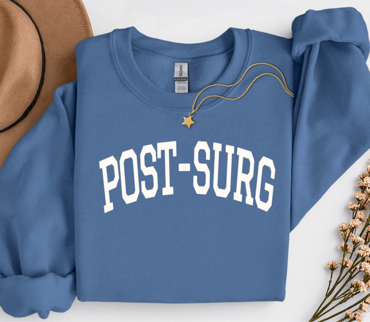 POST-SURG / small MMH logo on back