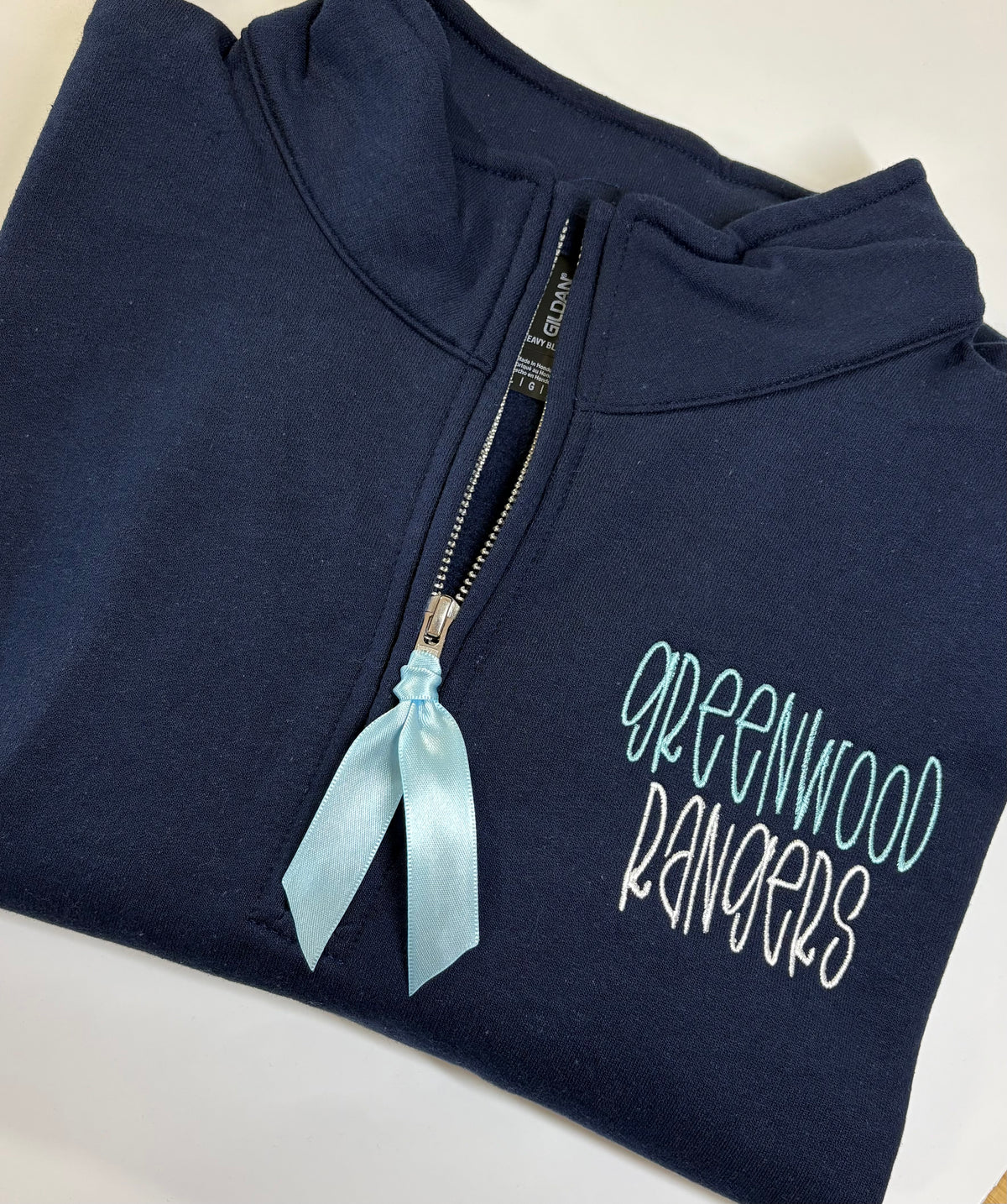 The Quarter Zip - Embroidered