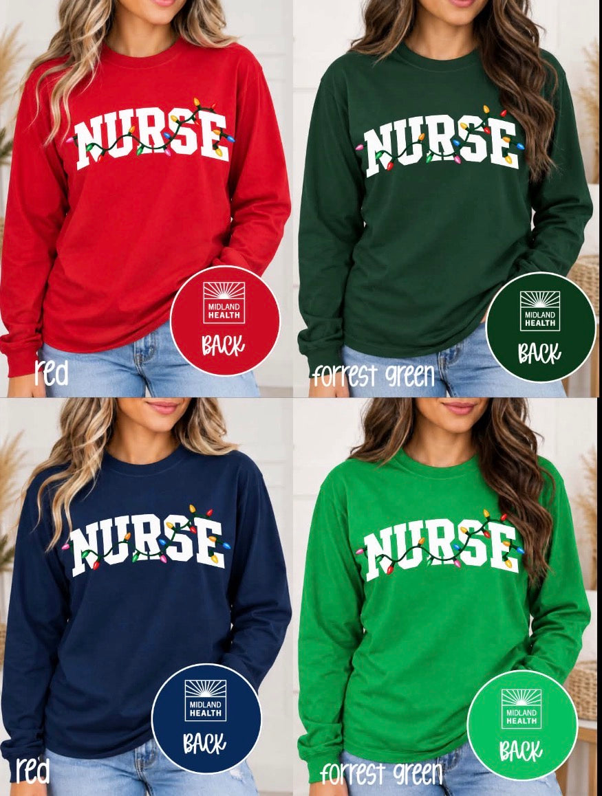 NURSE CHRISTMAS LIGHTS