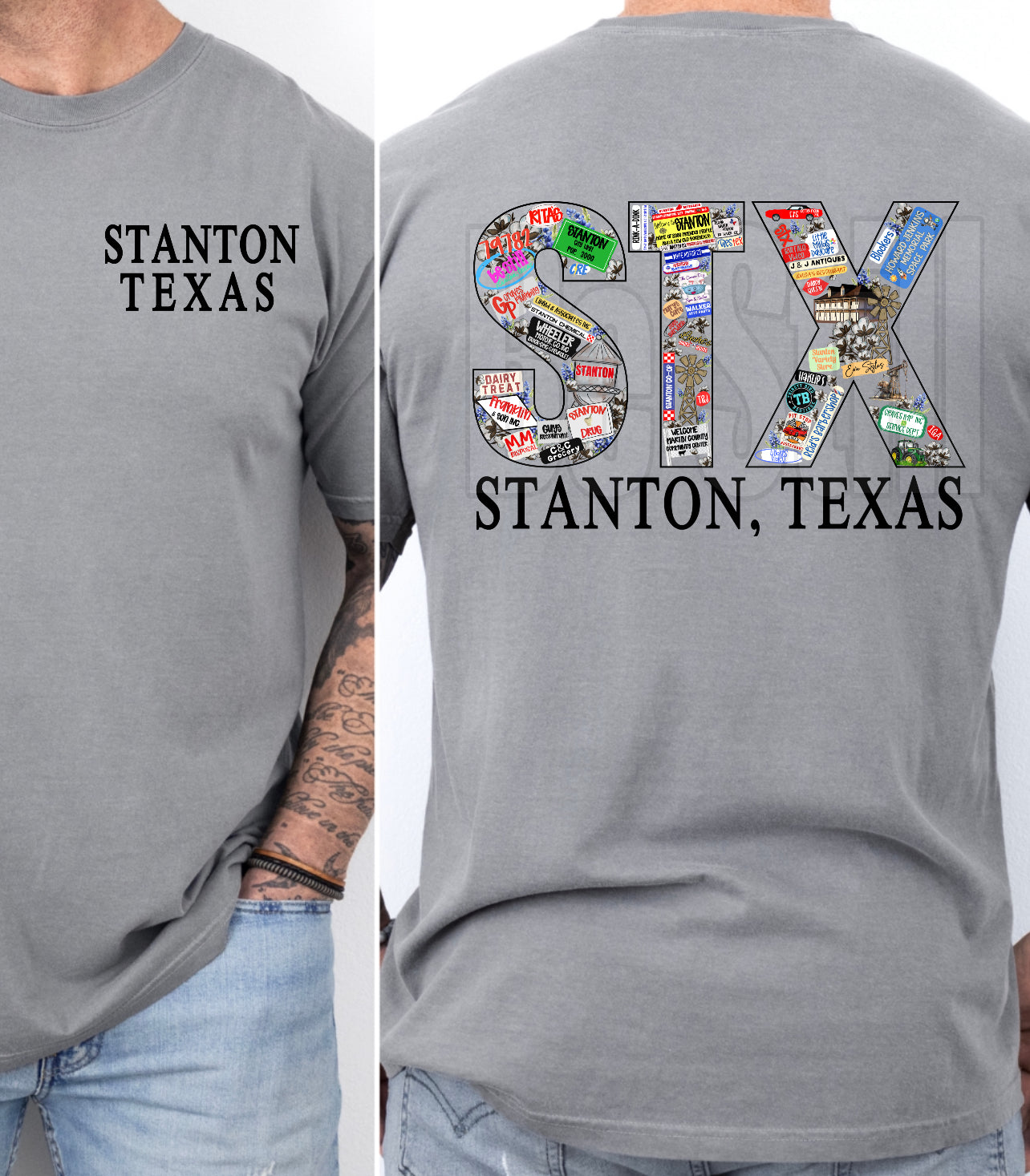 STANTON, TEXAS - SMALL TOWN (CC only available in short sleeve)