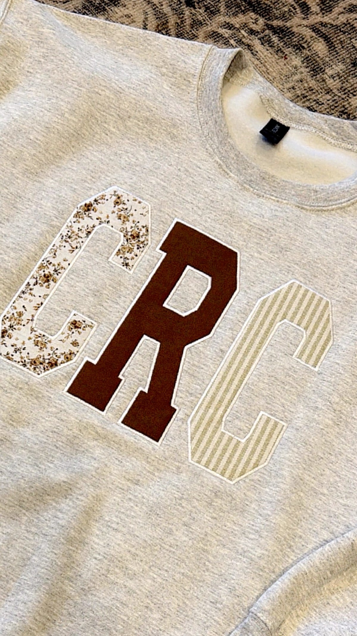 Rustic Charm Embroider Initials