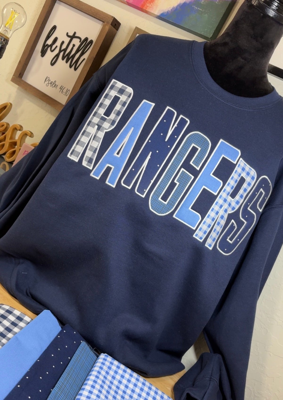 Embroidered Patchwork - Rangers