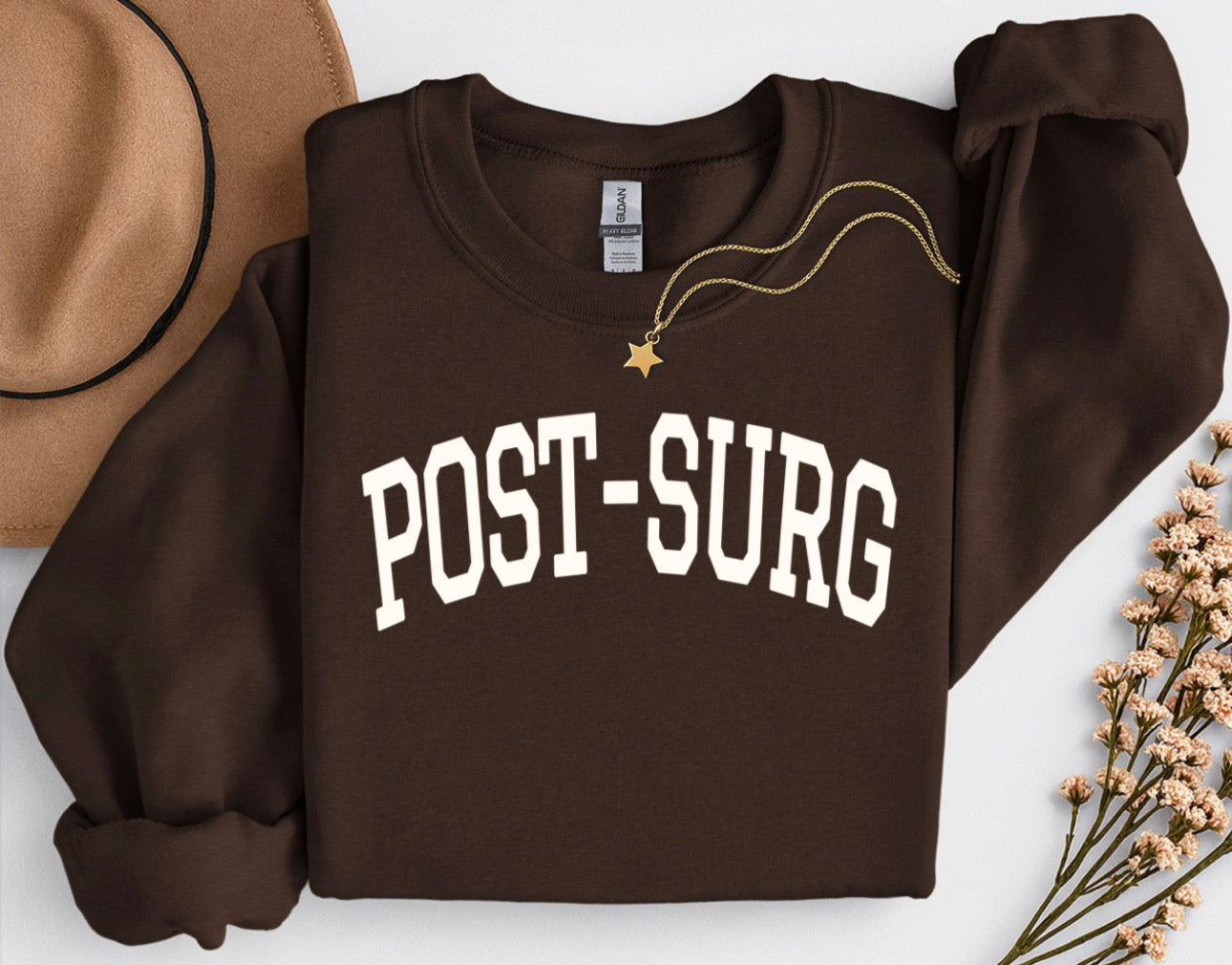 POST-SURG / small MMH logo on back