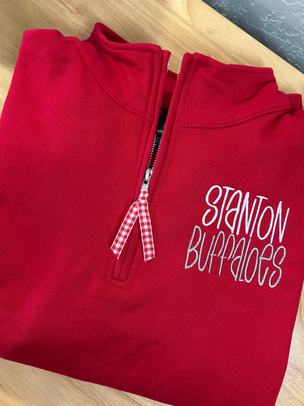 The Quarter Zip - Embroidered