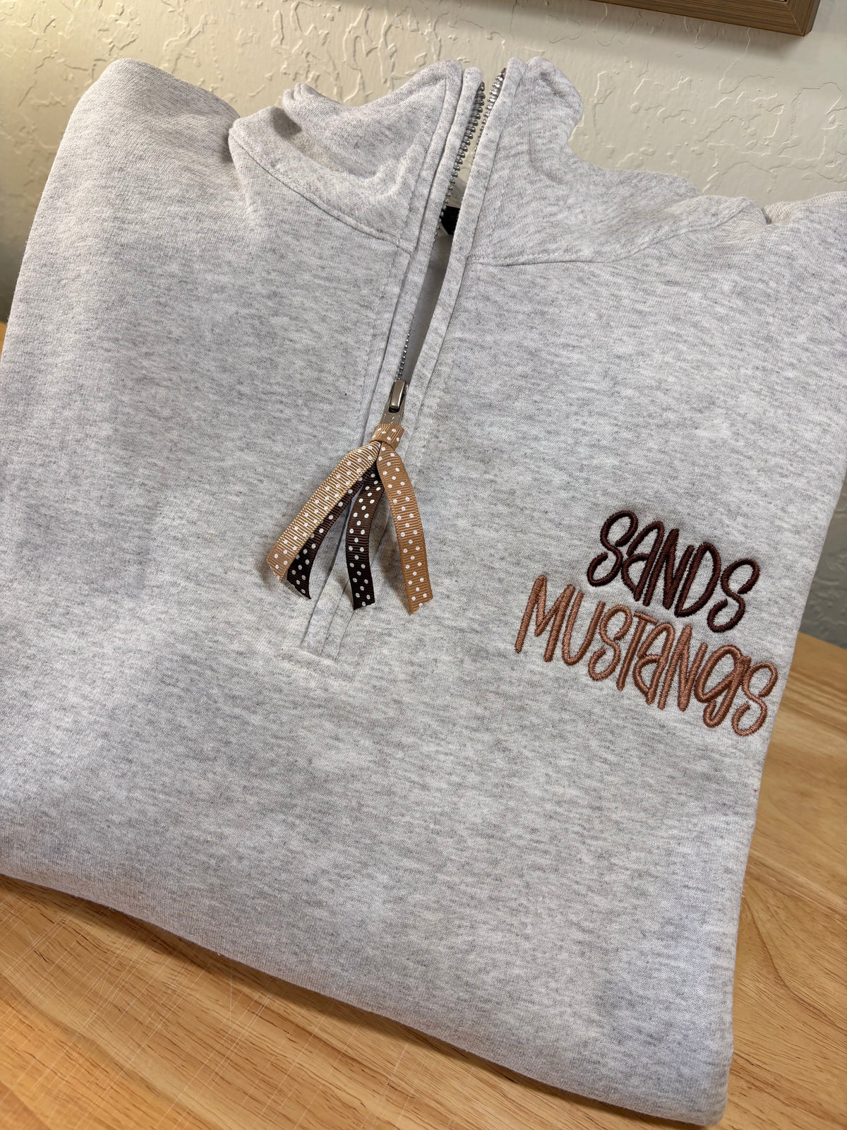 The Quarter Zip - Embroidered