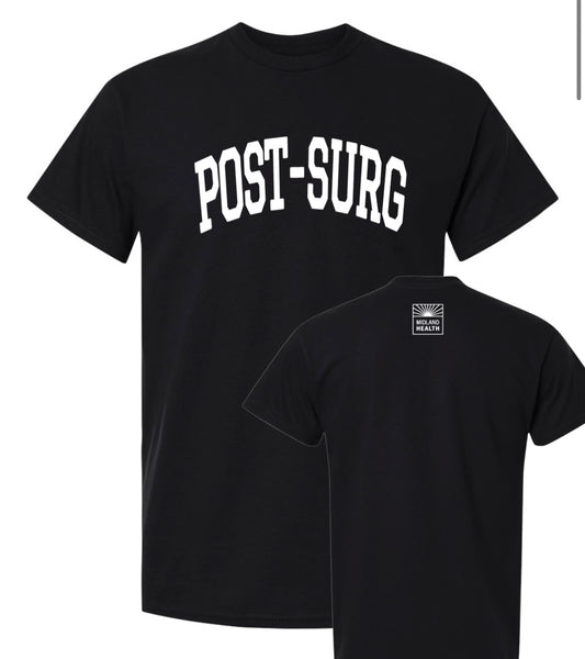 POST-SURG / small MMH logo on back