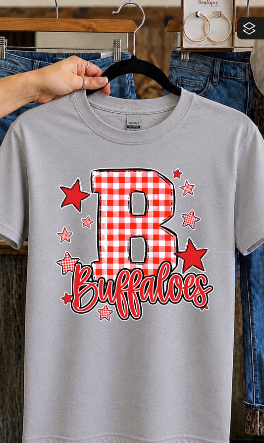 Checkered B - Buffaloes