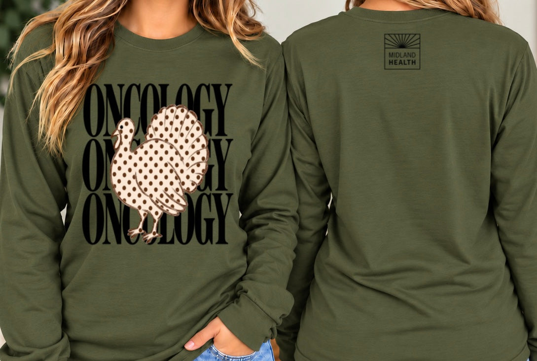 Oncology polka dot turkey