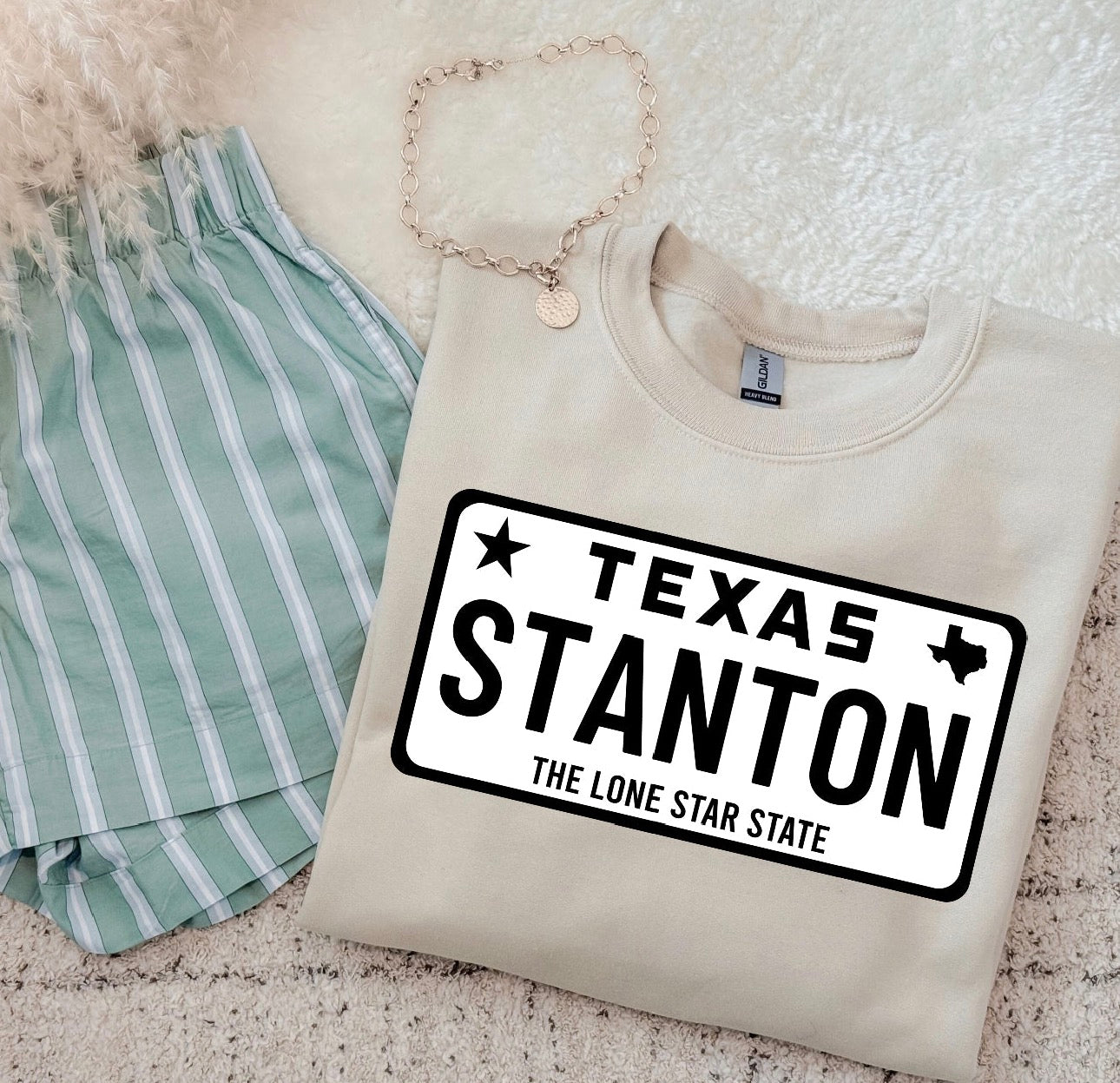 STANTON LICENSE PLATE