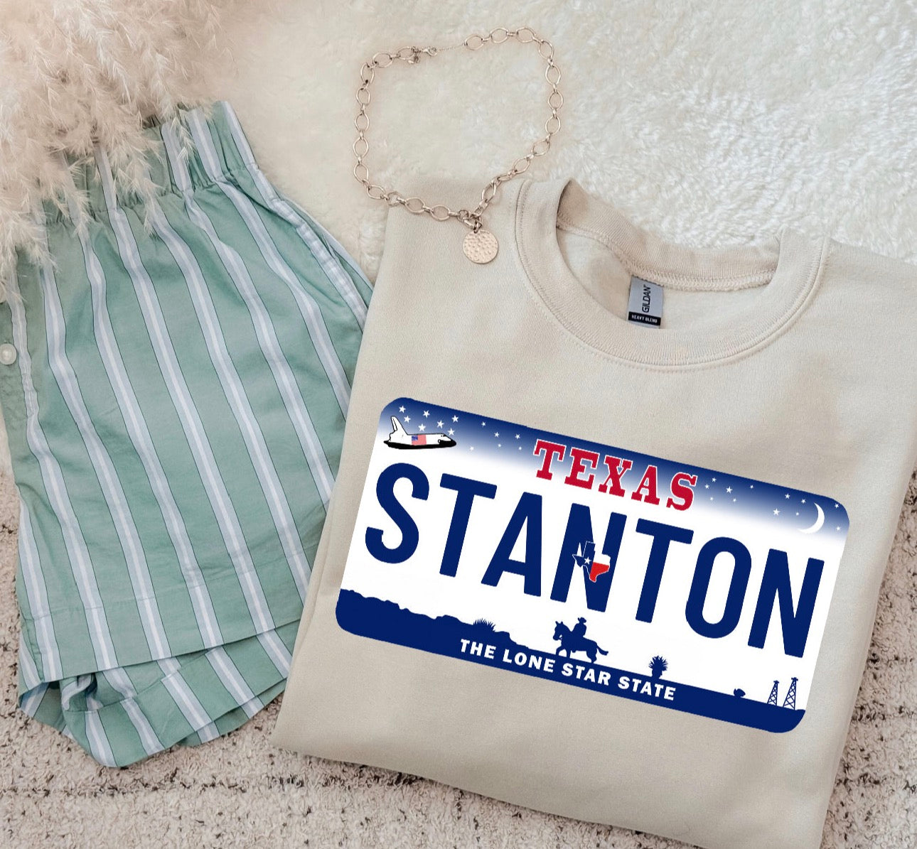 STANTON LICENSE PLATE