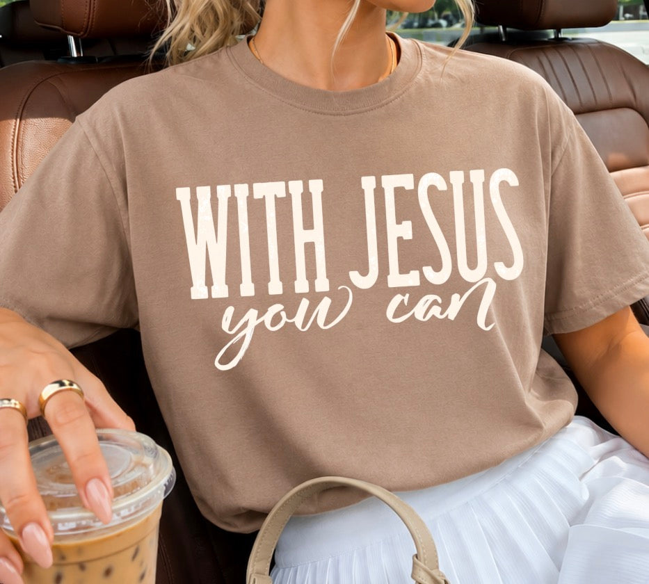With Jesus you can