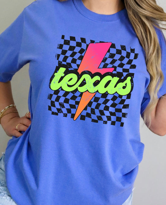 Neon Lightning Texas