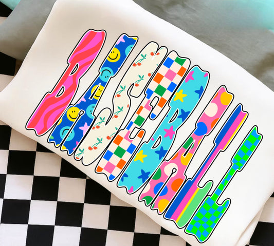 Colorful Baseball / Softball