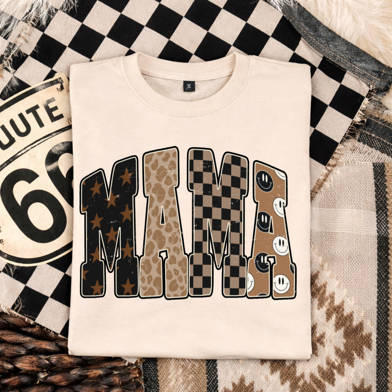 Checkered and Stars MAMA