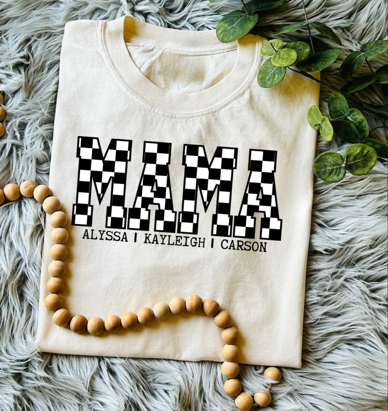 Checkered Name - Custom