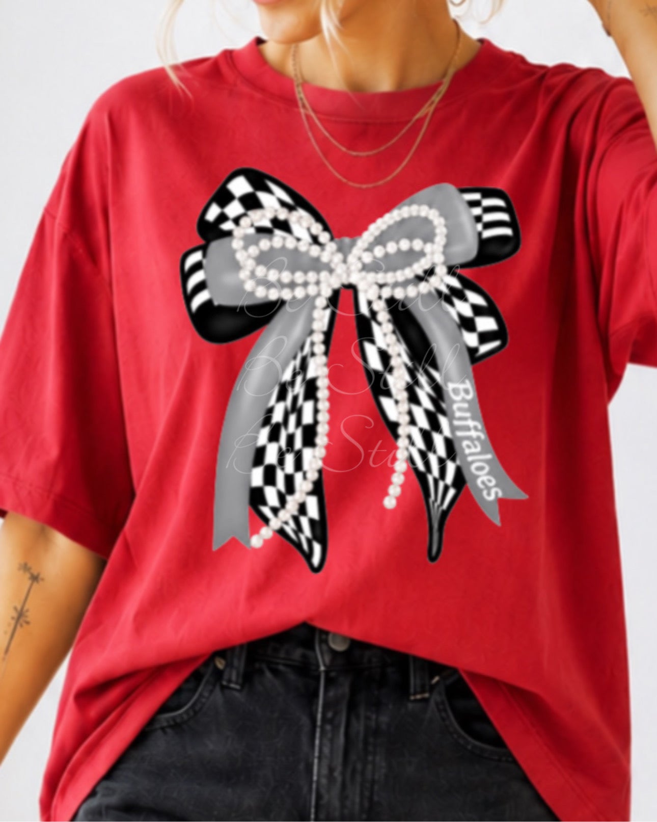 Checkered Bow